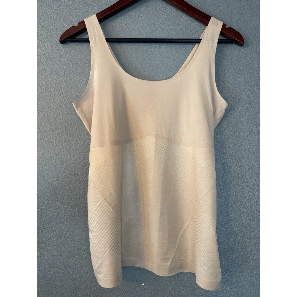 SPANX Women’s Shapewear Tank Top Firm Waist/Abdomen/Body Beige L/G